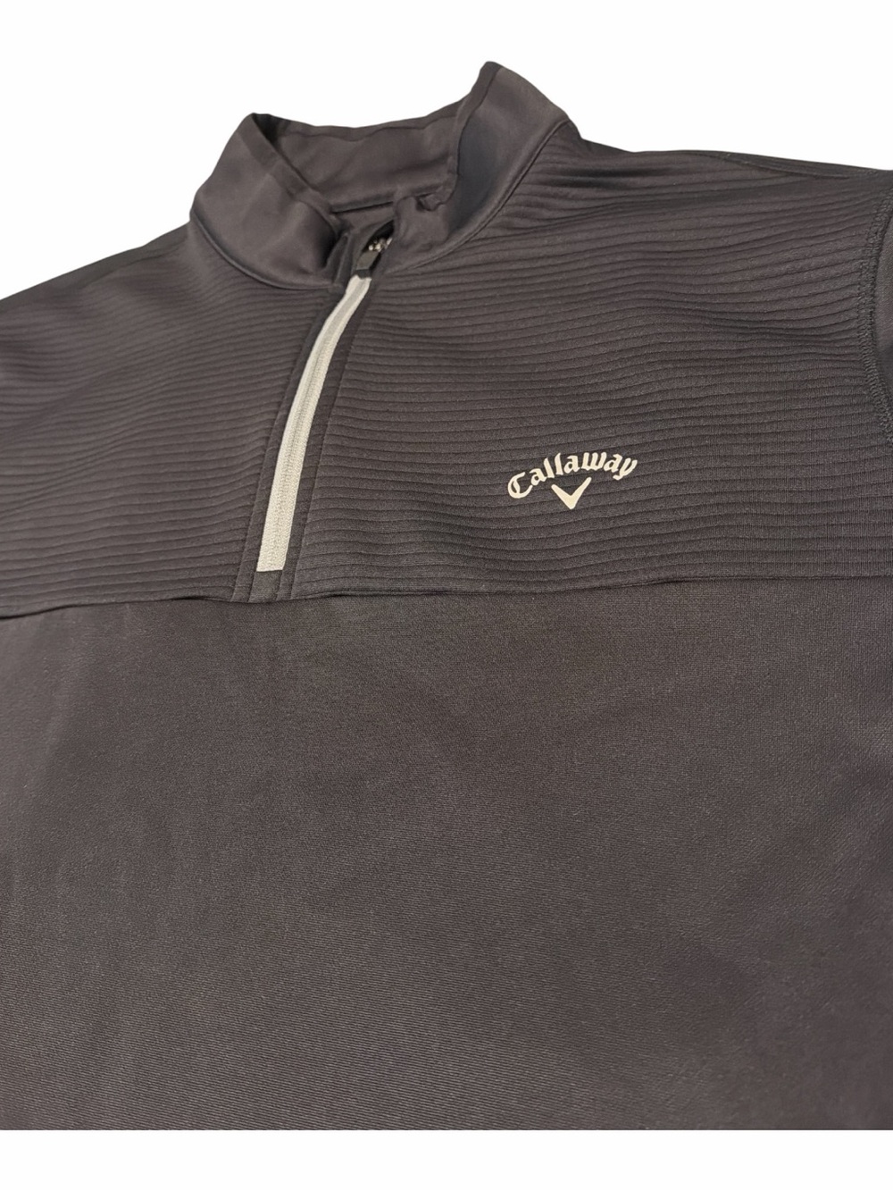 Callaway Golf athletic Drifit 1/4 quarter Zip jacket Long Sleeve Pullover Large - Picture 3 of 6